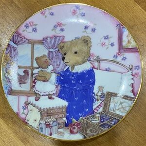 Limited edition.  Reco, “Early Rise”, fine china decorative plate.  1991.